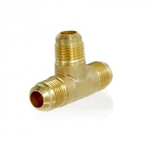 TECNOSYSTEMI Тройник латунный 1/4" × 1/4" × 1/4" (RX1053.01) (11135020)